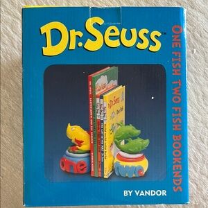 Dr. Seuss One Fish Two Fish Bookends